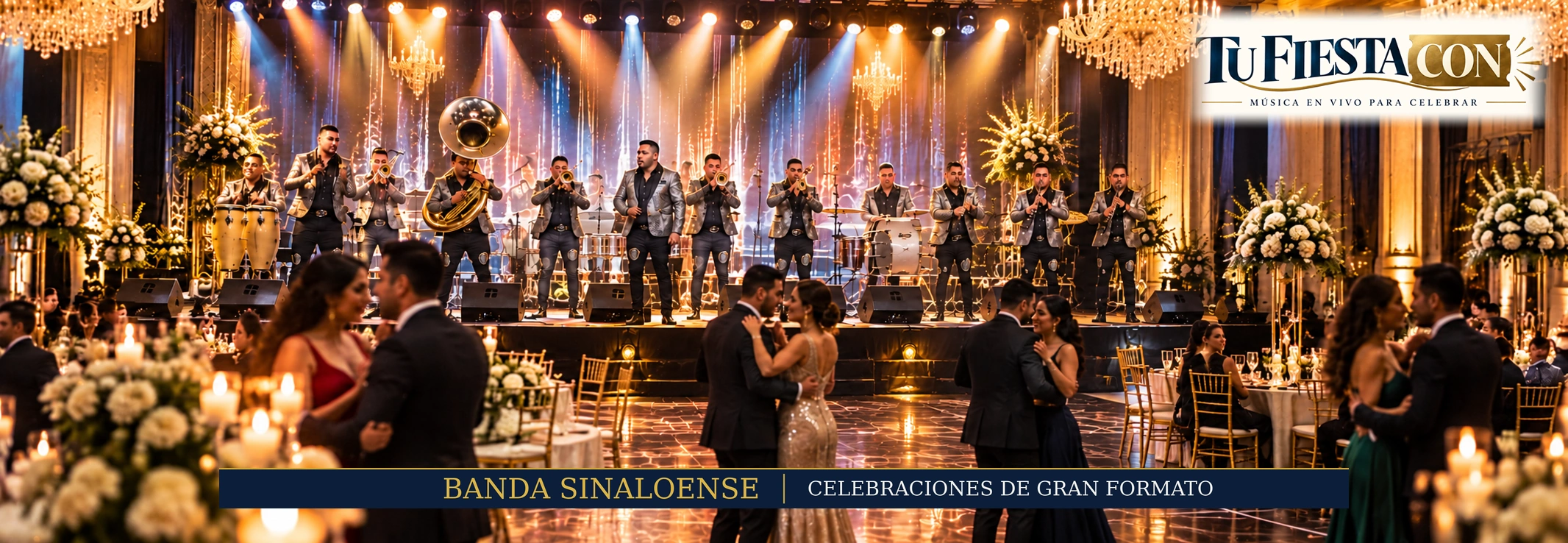 Fotografía original de Banda Sinaloense — Tu Fiesta Con
